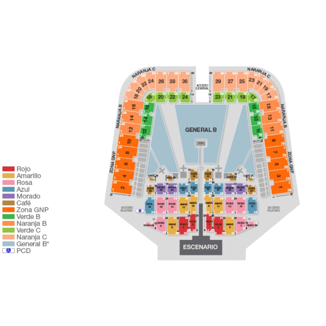 SHAKIRA - LAS MUJERES YA NO LLORAN WORLD TOUR (CDMX)